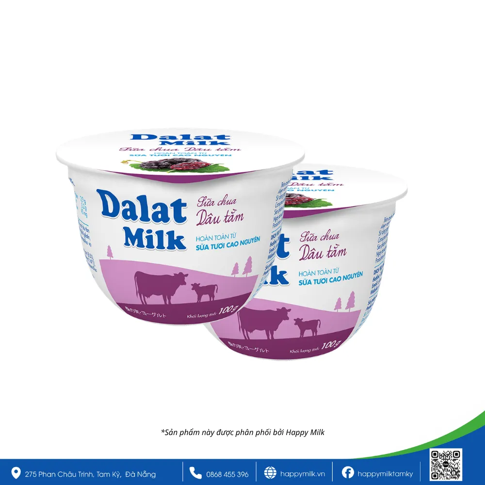 Mulberry yogurt 100g